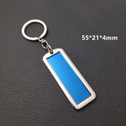 Vehicle License Plate Keychain #M