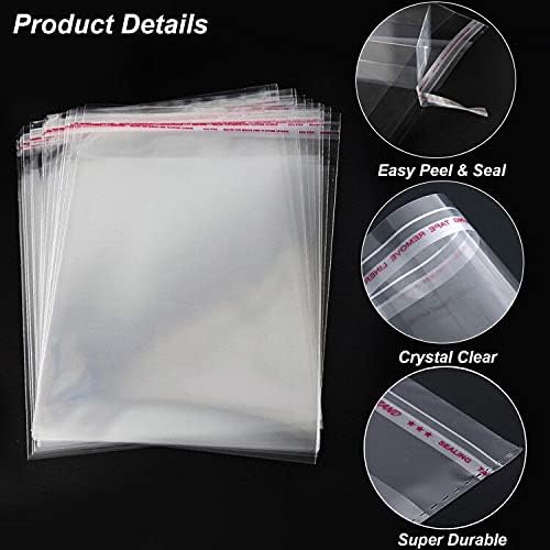 17.73 x 23.64" OPP Self Sealing Cellophane Bags