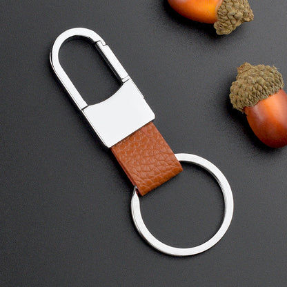 PU And Metal Keychain