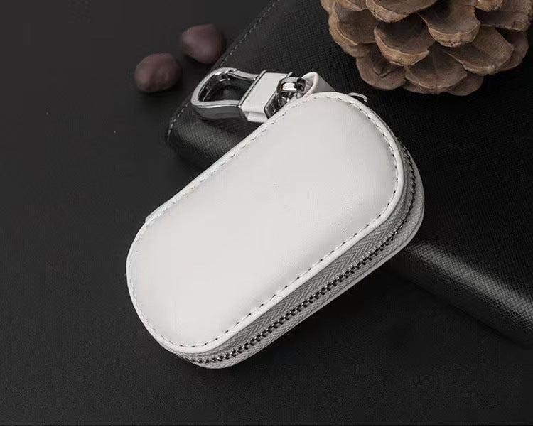 PU Car Key Sleeve W/A Key Chain