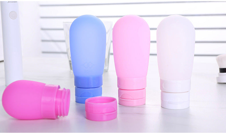 2OZ Travel Refillable Toiletry Bottles Set Travel Size Leak Proof Containers (4 Pcs Set)