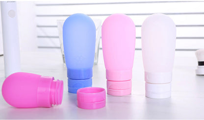 2OZ Travel Refillable Toiletry Bottles Set Travel Size Leak Proof Containers (4 Pcs Set)