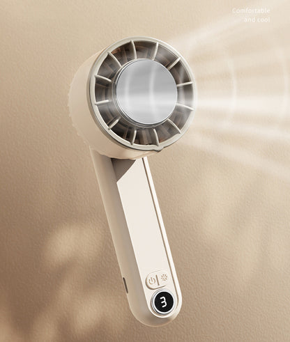 Small Handheld Fan Rechargeable Portable Fan Desk Fan For Travel