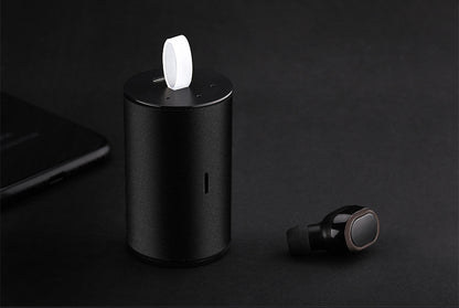 True Wireless Single In-Ear Earbud w/Dock Charger