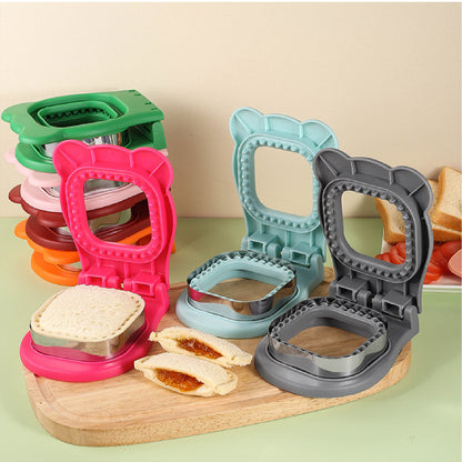 Sandwich Cutter Square Sandwich Sealer Cutter Crustless Sandwich Maker for Lunchbox