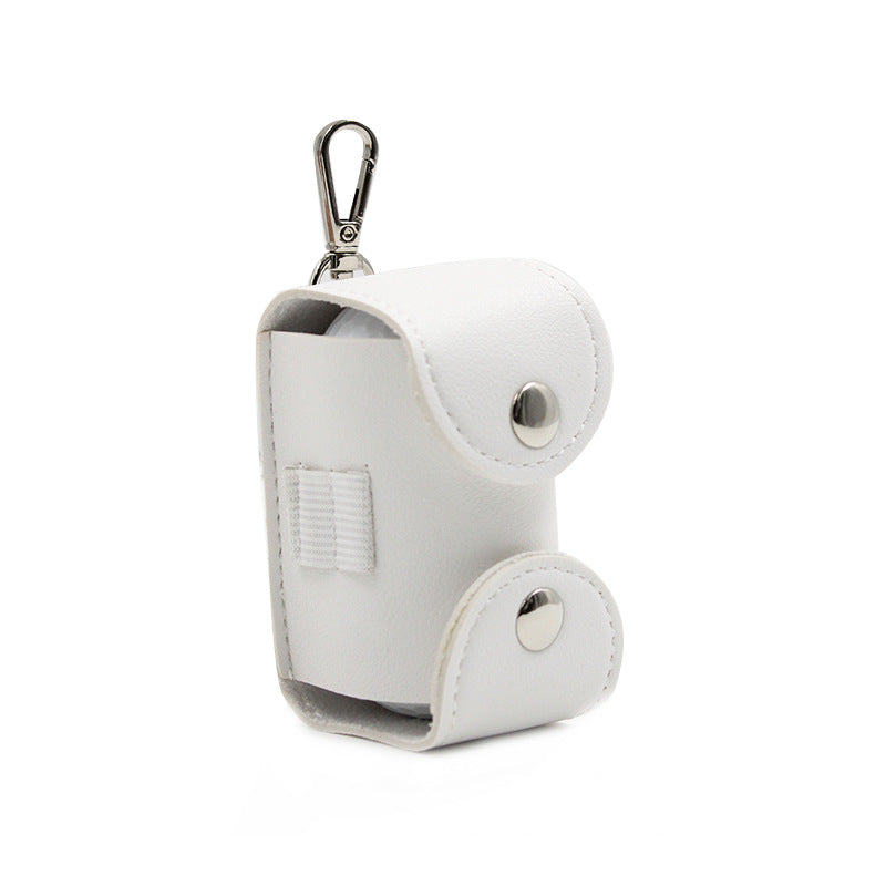 PU Leather Golf Ball Pouch Golf Bag Waist Pack