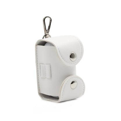 PU Leather Golf Ball Pouch Golf Bag Waist Pack