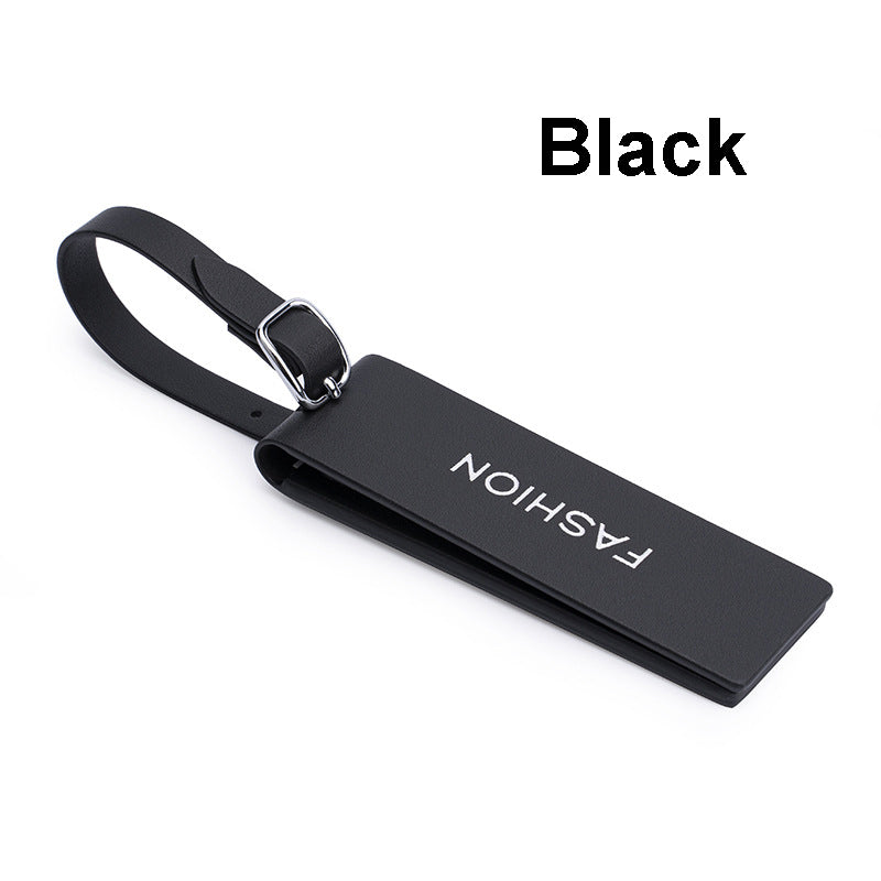 Magnetic Microfiber Luggage Tag Personalizable Travel ID Tag
