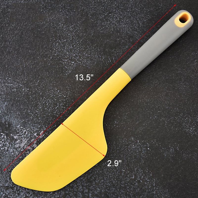 Silicone Spatula Silicone Tools for Cooking Baking Mixing Non-Stick Cookware Short Handle