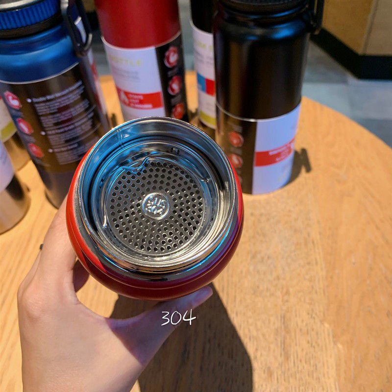 800ML/27oz 304 Stainless Steel Tumbler Vaccum Insulated Water Bottle For Outdoor Home Office Or Car