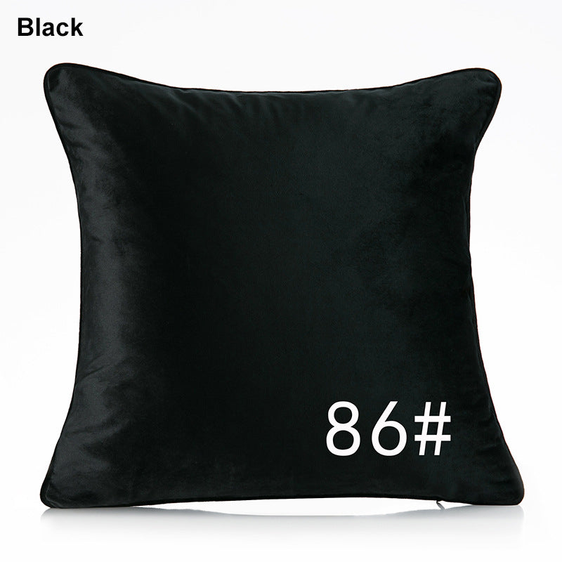 Full Printed 19.7 x 19.7" Premium Square Dutch Velvet Throw Pillowcase With Hidden Zipper