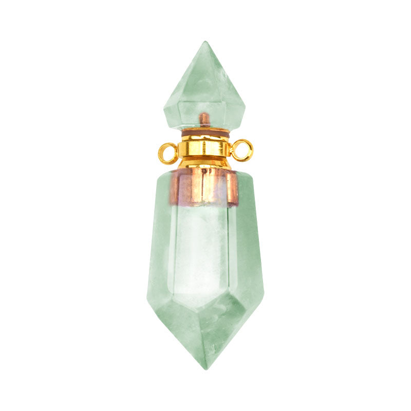 Pagoda Shape Jade Essential Oil Bottle