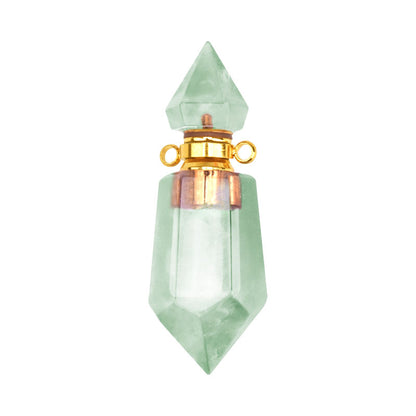 Pagoda Shape Jade Essential Oil Bottle