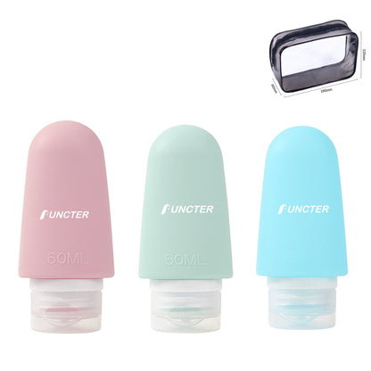 2OZ Containers for Toiletries ( 3pcs Set )