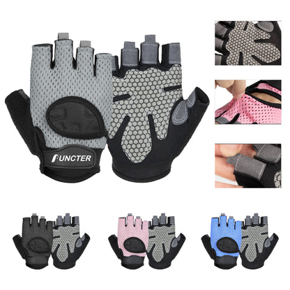 Half Finger Training Gloves for Men & Women Gym Workout Gloves Cycling Exercise