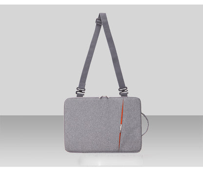 15" Water Resistance Plush Laptop Sleeve w/Shoulder Strap