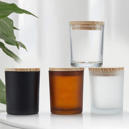 10.5 oz. Glasses Candle Holder W/ Lid
