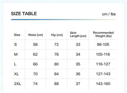 Size for Skirt