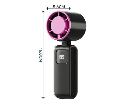 Portable Handheld Turbo Fan W/ Led Display