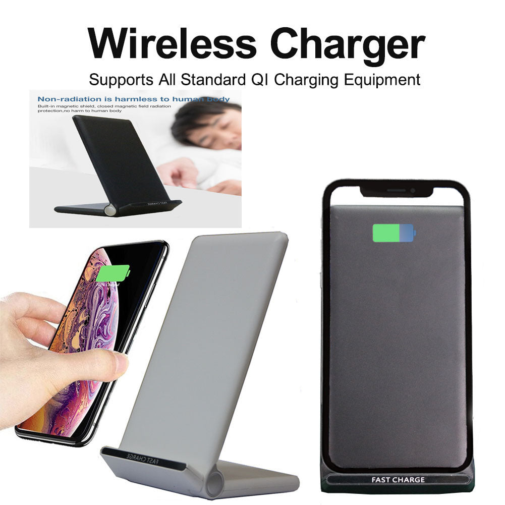 10W Hot Selling Foldable 2" 1 Charging Wireless Charger Phone Stand