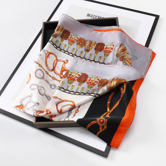 28" x 28" Stain Square Scarf Neck Scarves Kerchief Neckerchief Headband Handbags Wrap Scarf #5