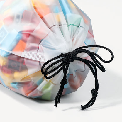 7.9 x 11" Double Drawstring Pouch Waterproof Candy Jewelry Party Wedding Favor Present Bag