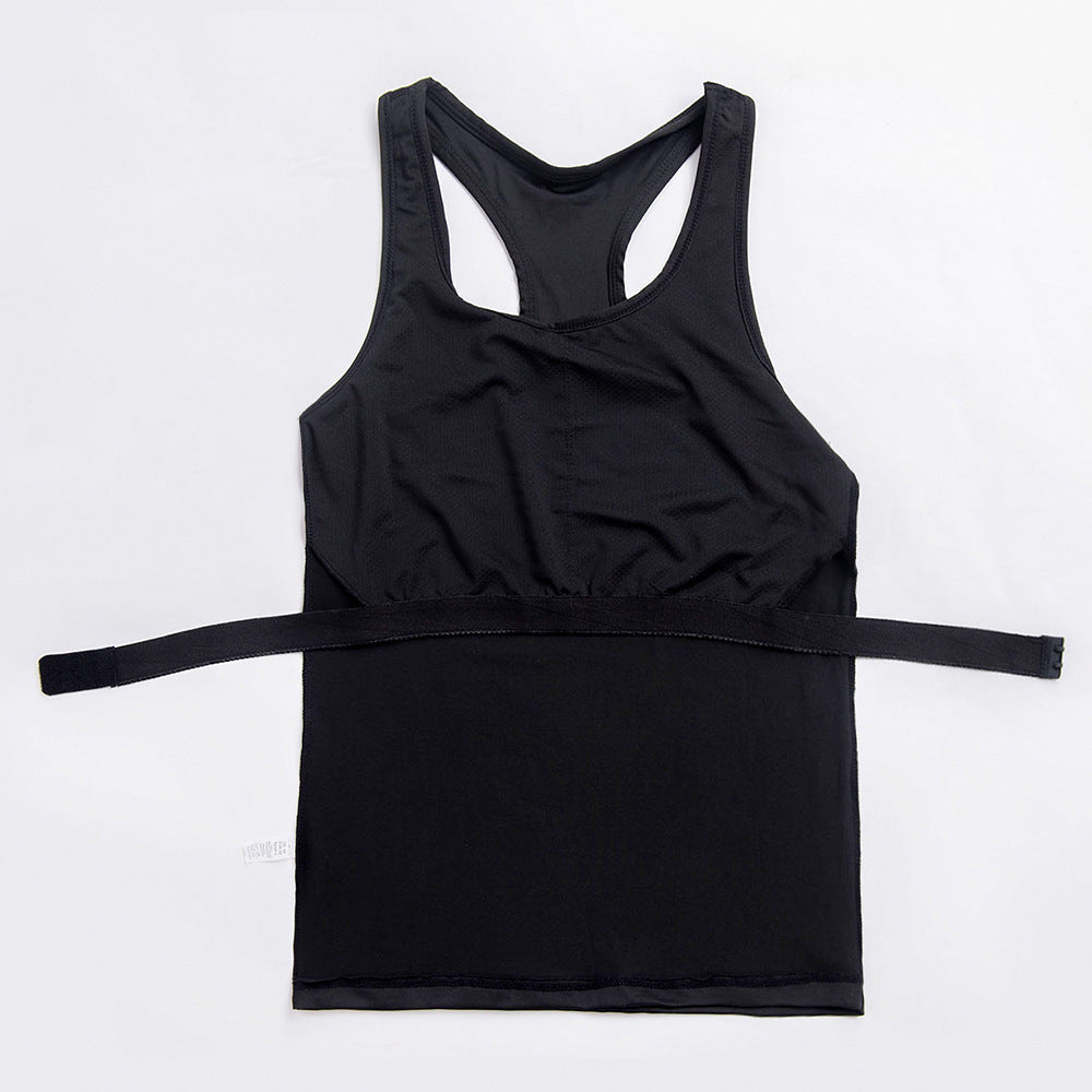 Women's Yoga Sports Bra Strappy Bralette Bra Running Vest Athletic Shirt