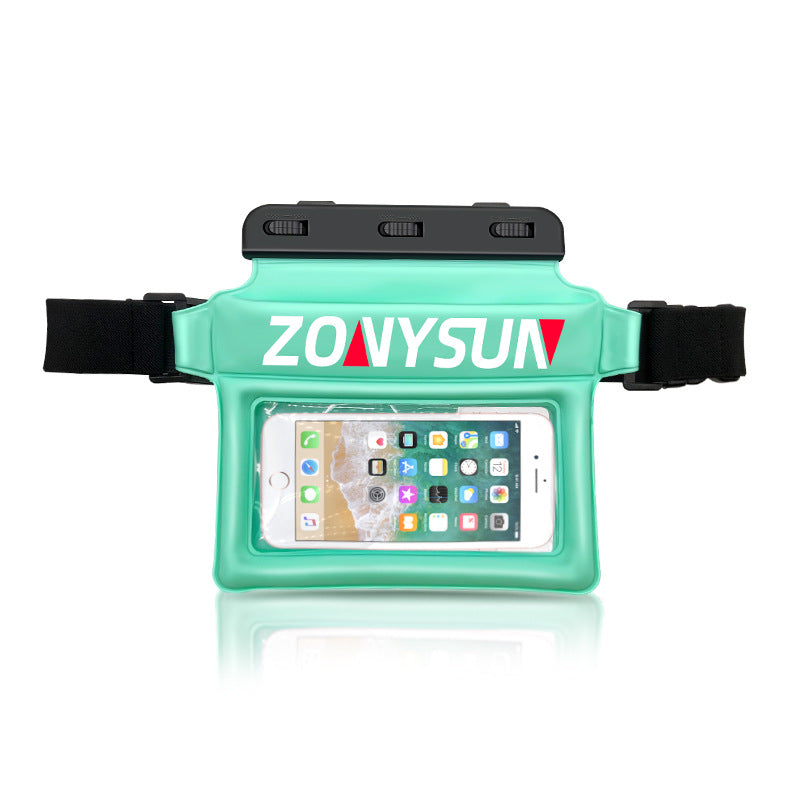 Inflatable Float TPU Waterproof Waist Bag For Smart Phones
