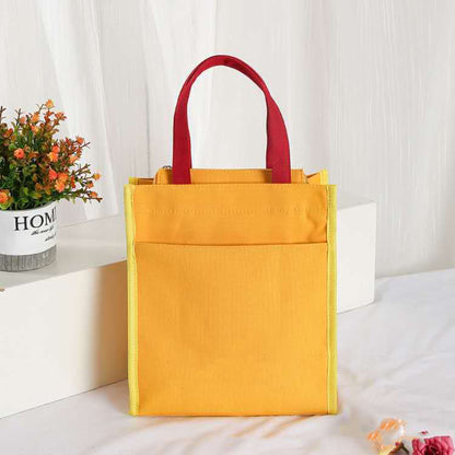 Lunch Carry Bags Tote Handbag Canvas Shopping Bag