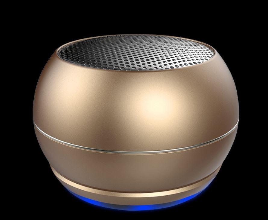 Aluminum TWS Pair Link Wireless Speaker w/Remote Shutter
