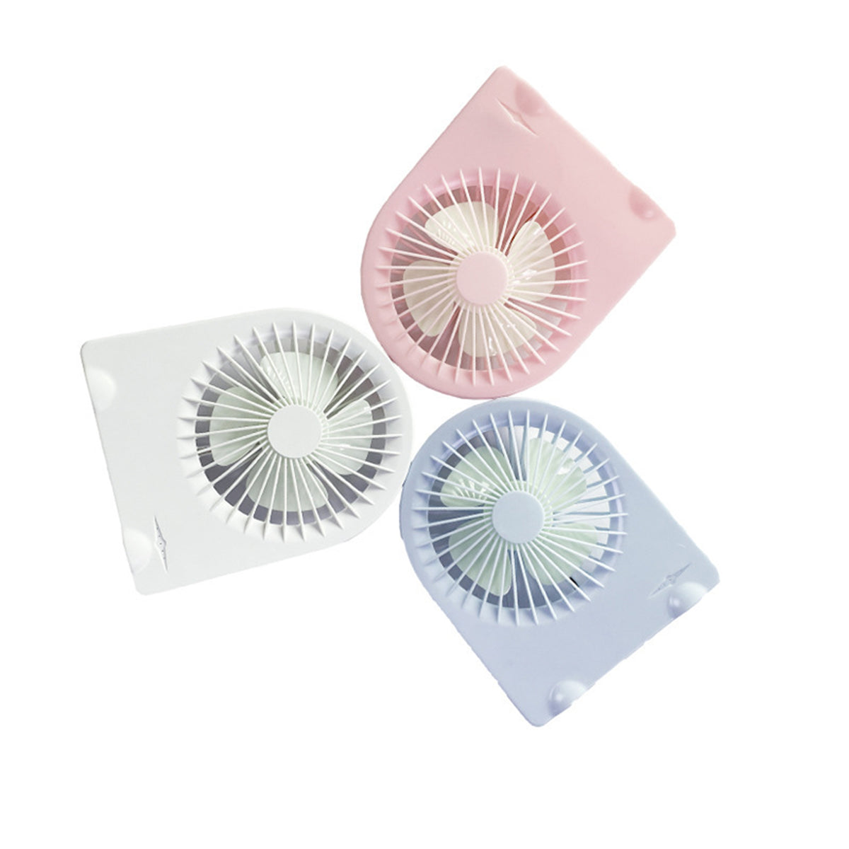 Summer Portable Powerful Desk Fan Rechargeable 2000mAh Battery Operated