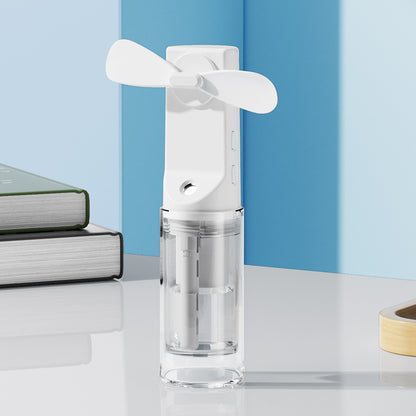 Rechargeable Misting Fan Mini Handheld Fan Spray Fan With Water Tank