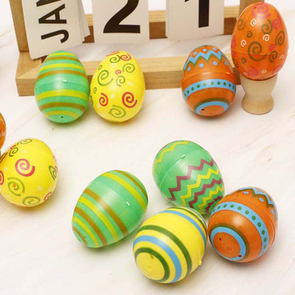Plastic Colourful Easter Eggs