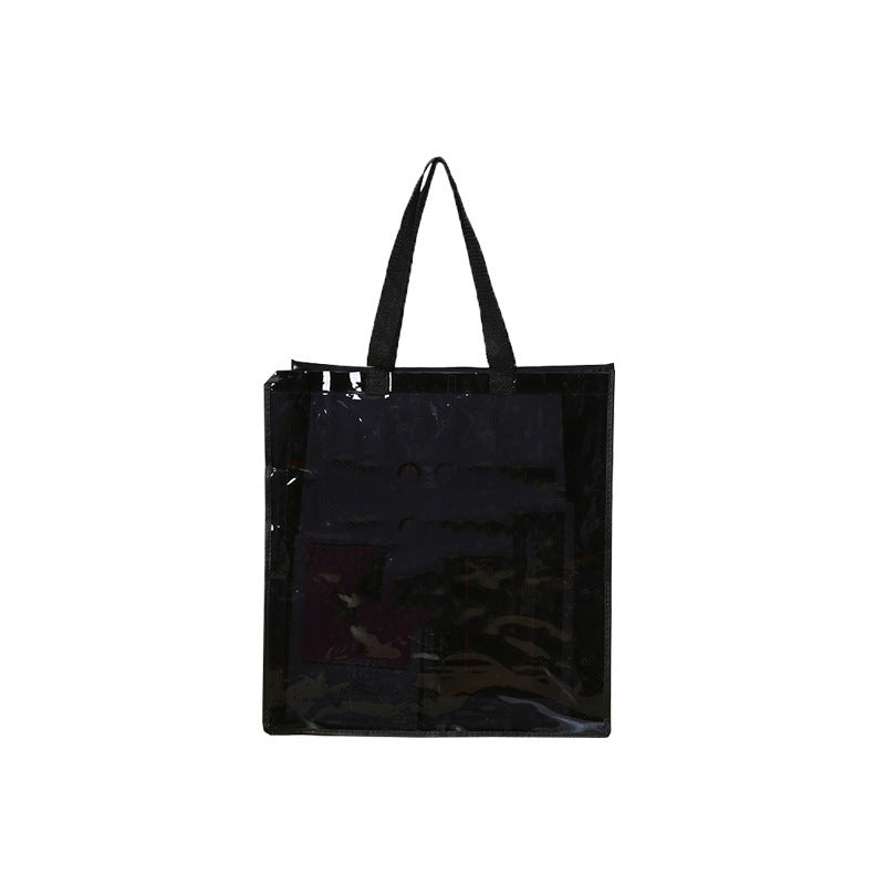Medium Size Reusable PVC Gift Tote Bag With Handles