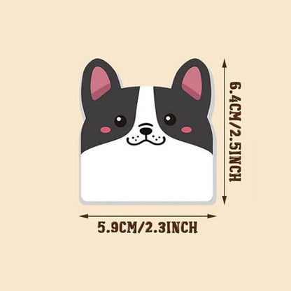 30 Sheets Custom Paper Cute Dog Sticky Notes Memo Pads