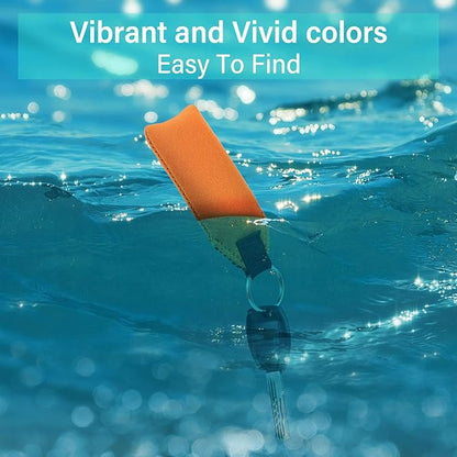 Floating Neoprene Boat Keychain Floatable Foam Key Fob for Water Sports Boat Keys