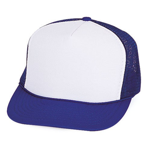 Summer Mesh Cap W/ Plastic Snap Closure
