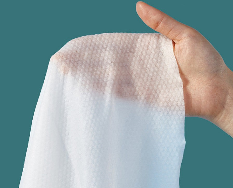 Disposable Wood Pulp Plant Fiber Towel, Eco-Friendly Soft Absorbent for Hotel Travel 12x20"
