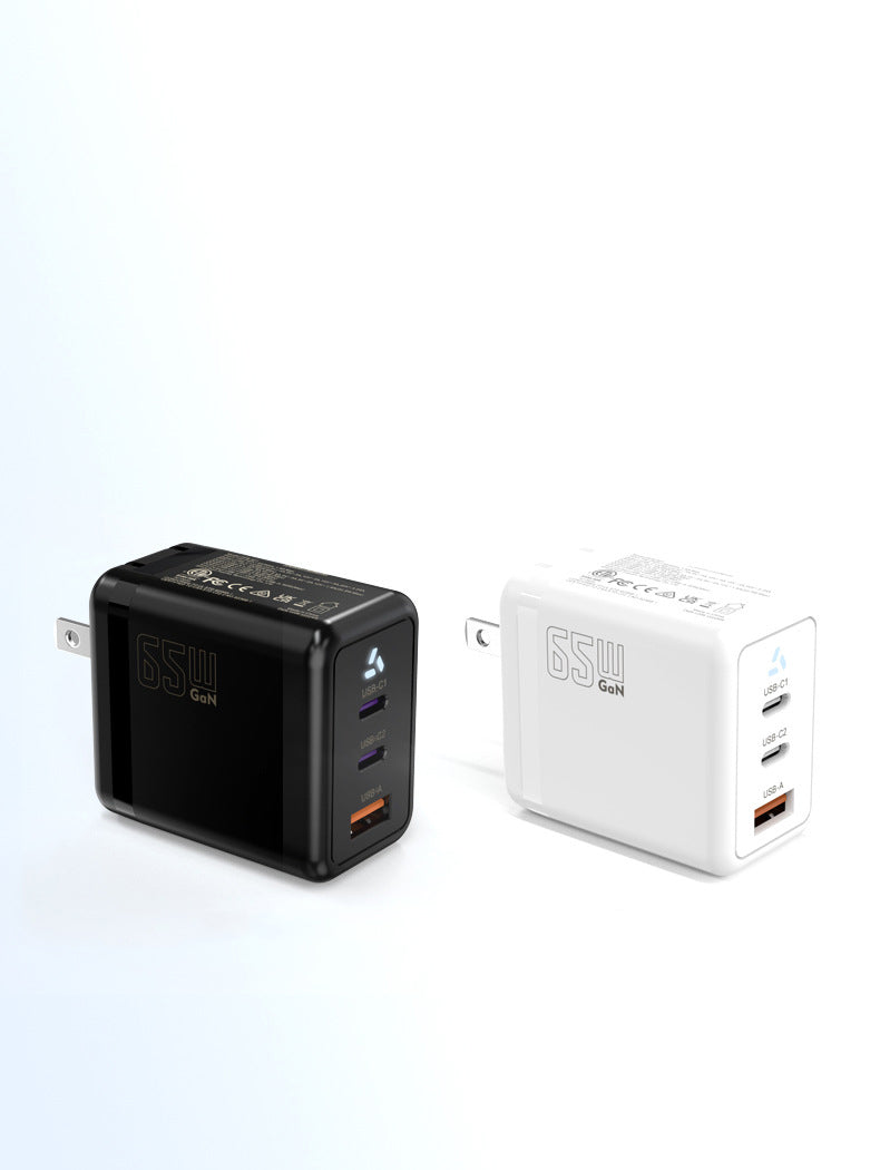 3-Port 65W Wall Charger W/ETL Certification