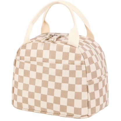 Corduroy Printed Handheld Lunch Tote Bag