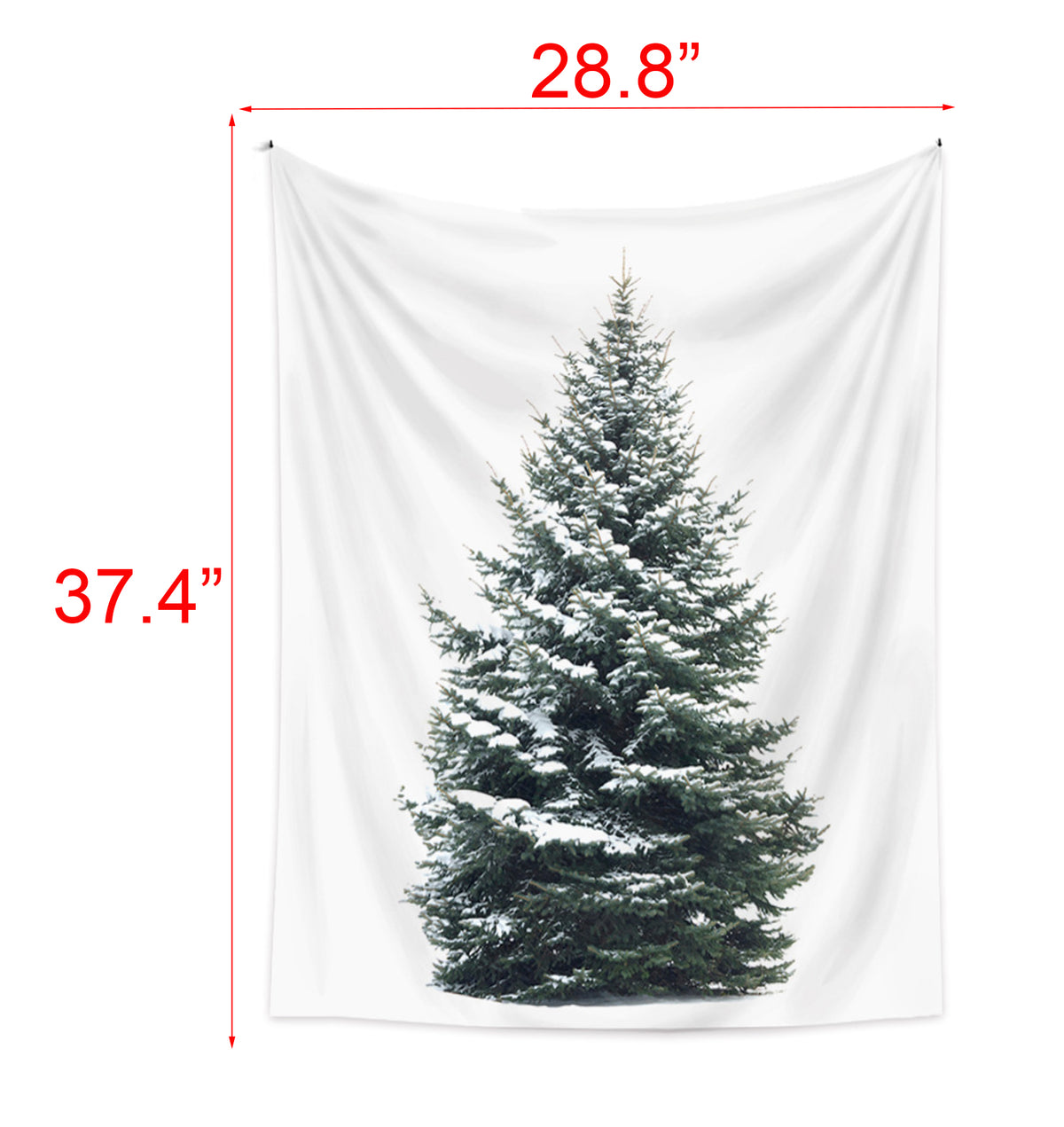28.8" x 37.4" Christmas Tree Tapestry Christmas Decoration-#5