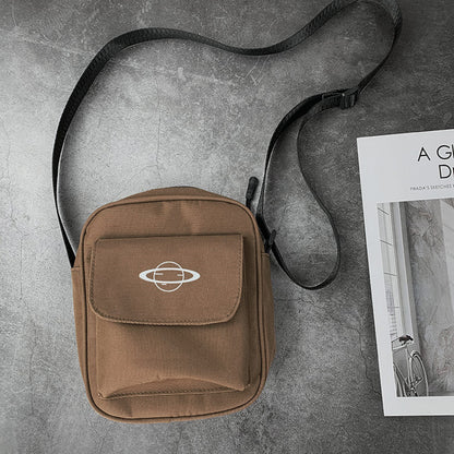Oxford Mini Crossbody Bag Single Shoulder Bag Daily Cell Phone Purse Bag Stadium Approved Bag
