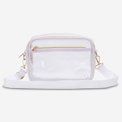 Transparent PVC Single Shoulder Crossbody Bag