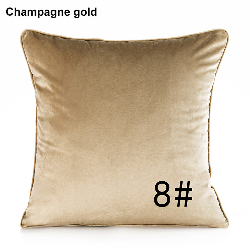 Full Printed 19.7 x 19.7" Premium Square Dutch Velvet Throw Pillowcase With Hidden Zipper