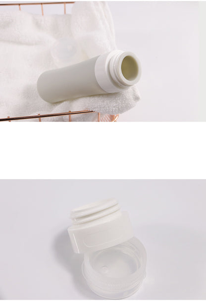2.7 OZ Leak Proof Travel Split Bottles For Toiletries Refillable Liquid Containers