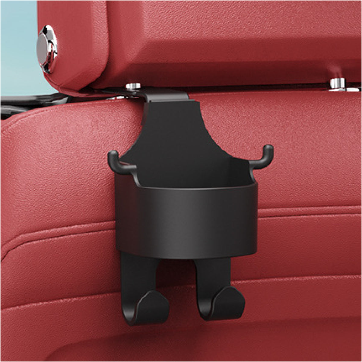 Car Headrest Hook Multifunctional Mount Cup Storage for Car Seat