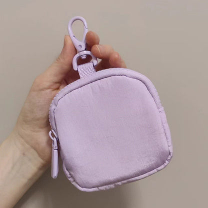 Portable Coin Purse Mini Change Wallet Zipper Organizer Bag For Small Items and Cosmetic