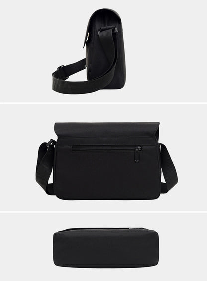 Unisex Oxford Messenger Bag Crossbody Bag Sling Bag Shoulder Bag