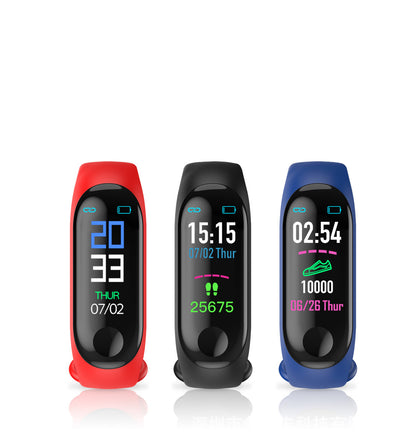 Waterproof Smart Watch w/Color Screen & Heart Rate Monitoring