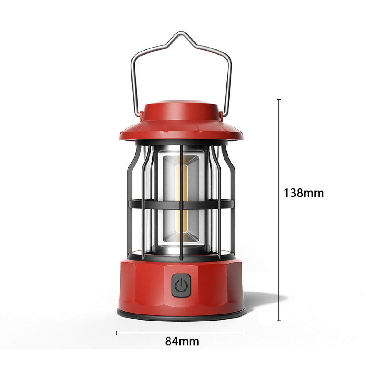 Rechargeable Camping Lantern Compact Design Portable Waterproof LED Light Outdoor Tent Bulb